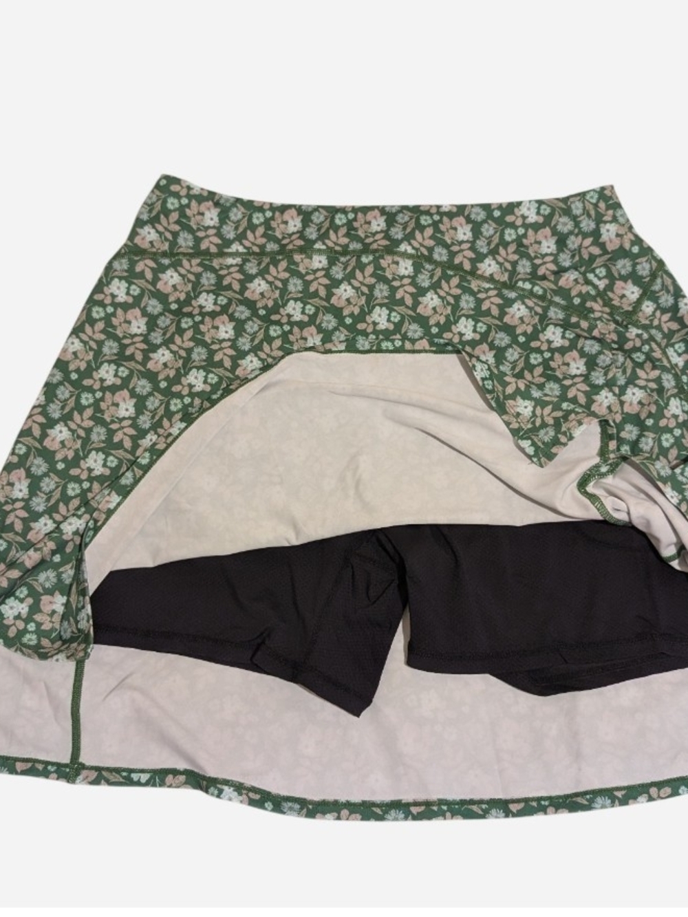 Pre-owned Slimour Women Print Golf Skirt with Pocket and Shorts - Picture 4 of 8